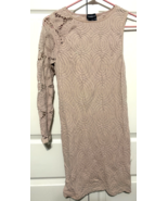 BEBE Beige M L Women&#39;s One Shoulder Stretch Dress - $276.79 MXN