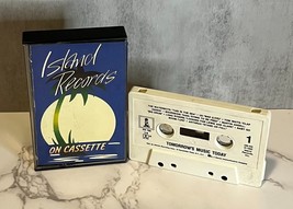 VTG RARE Island Records Cassette Tomorrow&#39;s Music Today Sampler 1985 - £36.13 GBP