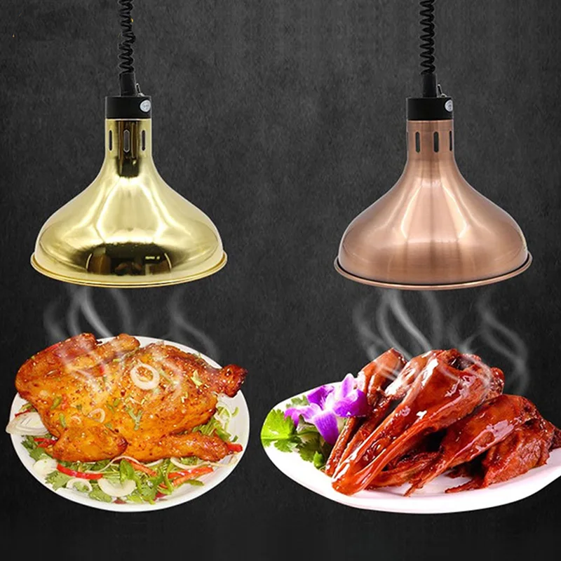 Light 250w electric heat lamp food warming lamp adjustable kitchen light fixture dining thumb200