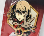 Persona 5 Royal Crow Goro Akechi Golden Enamel Pin Full Color Official A... - $9.99