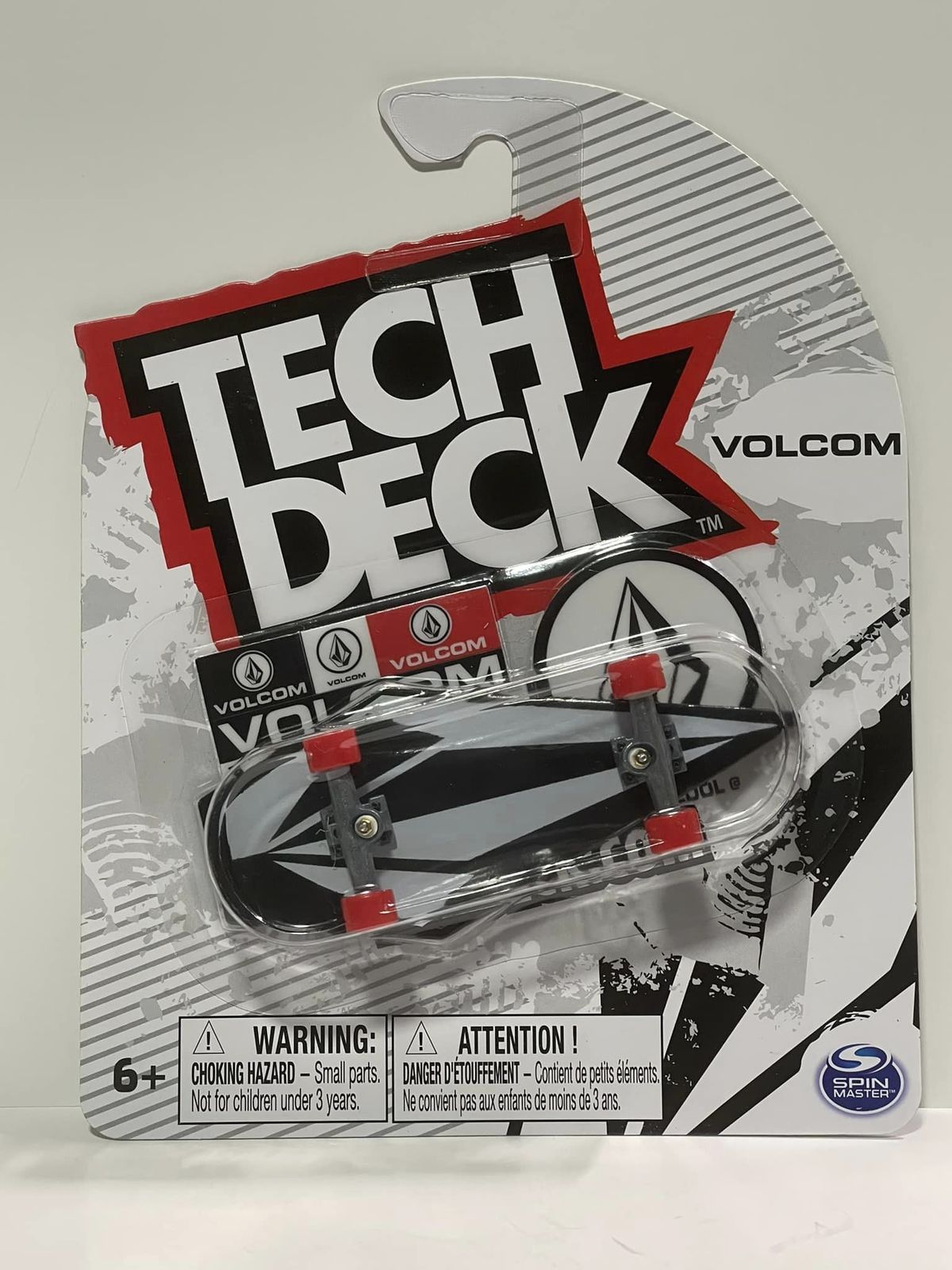 Primary image for TECH DECK - VOLCOM (Red Wheels) - Ultra Rare - 96mm Fingerboard 