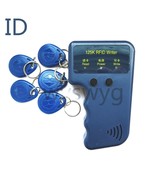 Portable handheld EM4100 125KHz RFID Writer Copier duplicator + 5 writab... - $35.70