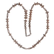 Vintage Navajo beaded sterling necklace - £206.28 GBP