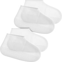 Durable Silicone Rain Overshoes - Waterproof &amp; Non-Slip for Men and Wome... - $27.67