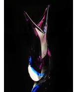 Murano Purple Vase - £355.26 GBP