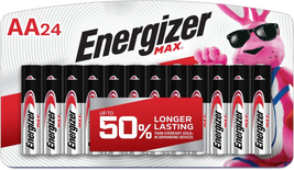 Energizer AA Batteries, Max Double A Battery Alkaline, 24 Count - £20.17 GBP