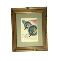 Framed and Vintage &quot;Blue Moon Silk Stockings&quot; Ad Print - £155.80 GBP