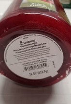 Yankee Candle Black Cherry Large Jar 22 Oz Red Housewarmer Wax Fruit Holiday New - £22.81 GBP