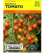 THJAR Tomato Red Cherry Heirloom Vegetable Seeds - Lake Valley  12/24 - $6.29