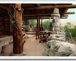 Porch at Hermits Rest Grand Canyon Arizona UNP Fred Harvey WB Postcard H15 - $2.92
