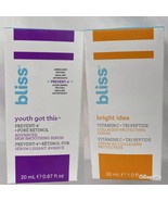(2) Bliss Youth Got This &amp; Bright Idea Prevent-4 Retinol Wrinkle Serum V... - $22.49