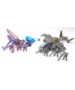 Mega Bloks Construx Halo 96810 Halo Wars Aerial Ambush 96859 - $1,422.46 MXN