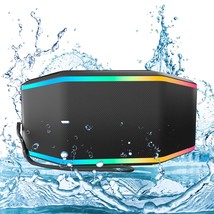 Bluetooth Speaker Portable Wireless Speaker Waterproof Bluetooth Speakers Loud S - £20.30 GBP