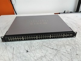 Cisco SG500-52P-K9 52 Port Gigabit PoE Stackable Managed Switch  - $133.65