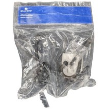 Brainerd Towel Robe Hooks quatref-si-xx Double Prong Hook Soft Iron 2 - $24.75