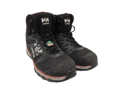 Helly Hansen Men&#39;s Mid-Cut Alum. Toe Comp. Plate Work Boots HHF171007 Black 10M - £33.62 GBP