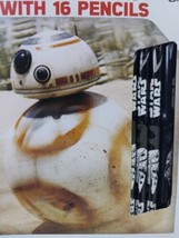 Disney-Star Wars 16 Valentines Cards with Pencils - £7.97 GBP