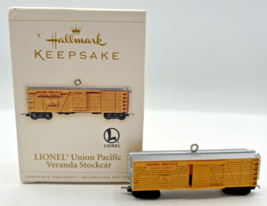 Hallmark Keepsake Lionel Union Pacific Veranda Stockcar 2006 U242 - £15.97 GBP