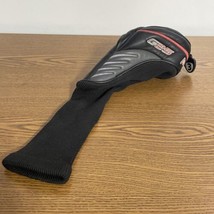 Ping wood Head Cover G25  Sock Sleeve Black embroidered red gray #3 tag - £11.48 GBP