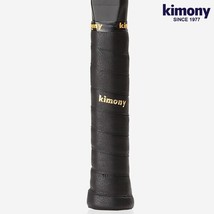 Kimony Original Leather Grip Tennis Badminton Overgrip Tape Black 1PC NW... - $26.01