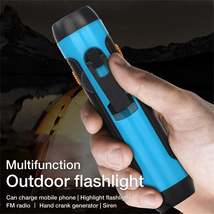 Outdoor Travel Emergency FM Rechargeable Alarm Flashlight - $67.80