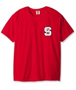 NWT NCAA North Carolina Wolfpack State Mens Large Red Short Sleeve Tee S... - $15.83