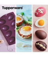 Tupperware Silicone Baking Mold Egg Shaped Truffle Amethyst Purple New S... - $390.97 MXN