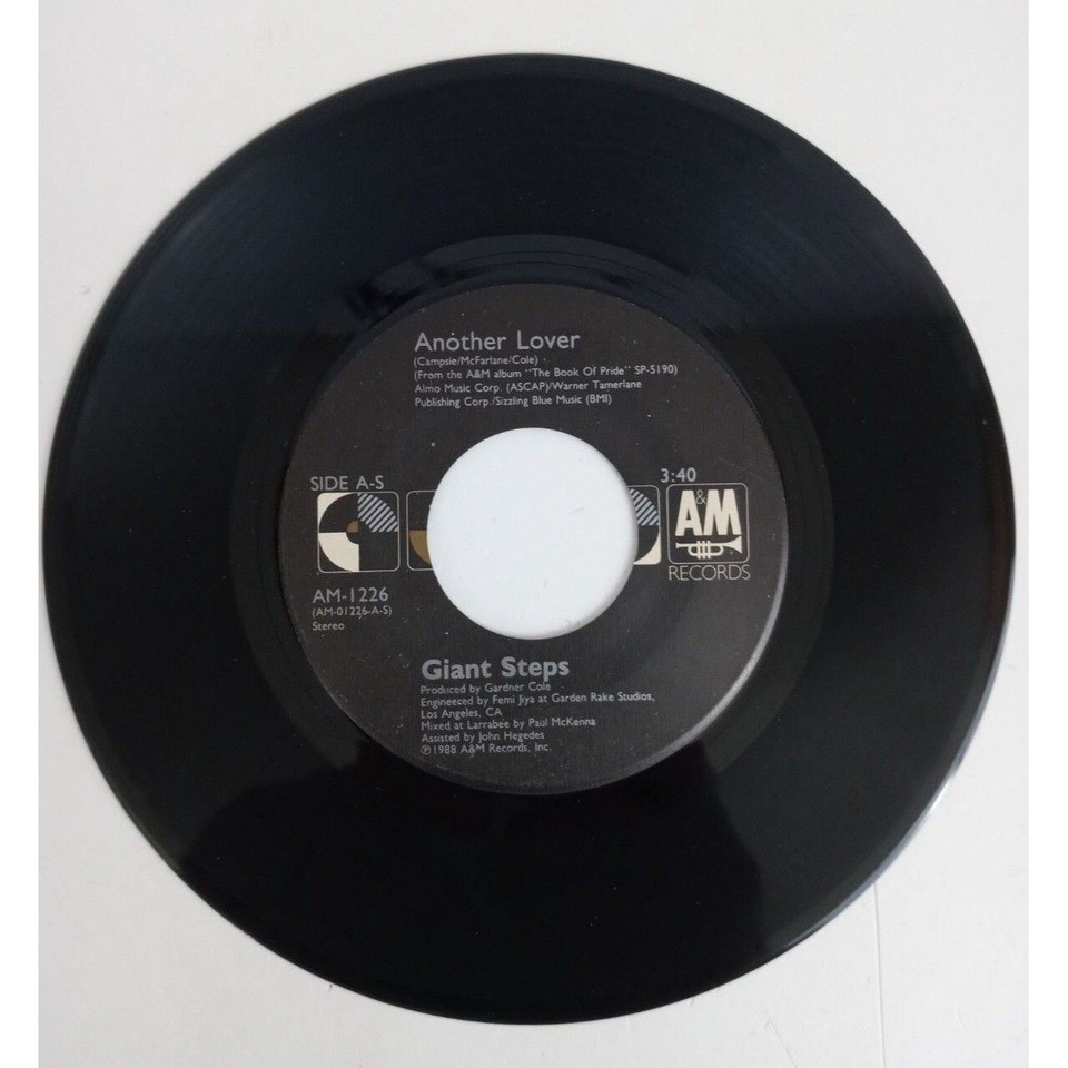 Giant Steps 45 Another lover/adrenalin 7&quot; Record - $4.94