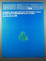 1965 IBM Computers Ad - In Britain's vital export drive - $18.49