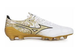 Mizuno Alpha Pro Men&#39;s Soccer Shoes Football Spikes Shoes White NWT P1GA246450 - £126.47 GBP+