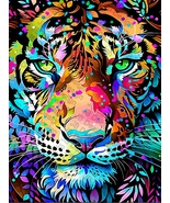 art tiger digital download size px 3600x4800 - £20.51 GBP