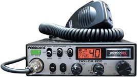 President Electronics TXUS403-1 Model TAYLOR FCC 12/24V CB Radio, 40 Channels AM - £88.50 GBP