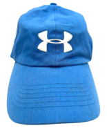 Under Armour UA Women&#39;s 1294037 strapback adjustable blue cotton hat cap - $308.97 MXN