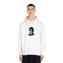 Ringo Starr Beatles Black and White Unisex DryBlend Hooded Sweatshirt - £37.25 GBP+
