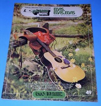 Elvis Presley Elvis Elvis Elvis Songbook EZ Play Music Vintage 1975 Hal ... - $20.52 CAD