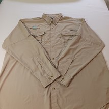 Columbia PFG Omni-Shade "Great Smoky Mountains Ass." L/S Beige Shirt Size XL image 13
