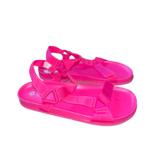 GAP Barbie Core y2k Sporty Strap Sandals Sizzling Fuchsia Pink NWTs size 12 - $27.73