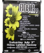 EDGEFEST 1999  POSTER OTTAWA 23*17 INCH HOLE MOIST BIG WRECK SILVERCHAIR... - $95.35 CAD