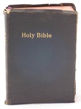 Vintage Holy Bible Authorized King James Version Illustrated Self Pronouncing Ed - £10.99 GBP