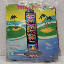 New Blow Up Inflatable Tiki Totem Pole 48&quot; Luau Pool Party Decoration - $49.49