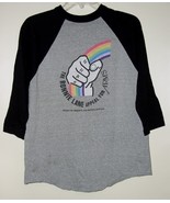 Ronnie Lane Appeal To Arms Concert Raglan Jersey Shirt 1983 Clapton Beck... - $164.99