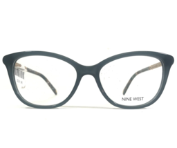 Nine West Eyeglasses Frames NW5143 304 Brown Green Gold Cat Eye 52-16-135 - £47.53 GBP