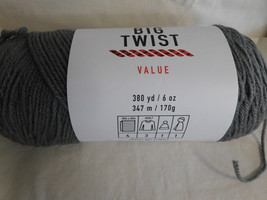 Big Twist Value Titanium grey Dye lot 645136 - £3.91 GBP