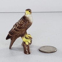 Hagen Renaker Hawk On Branch Eagle Miniature Figurine - £63.86 GBP