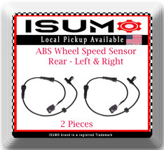 2 x ABS Wheel Speed Sensor Rear Left/Right Fits Nissan Juke 2011-2017 AWD - £50.19 GBP