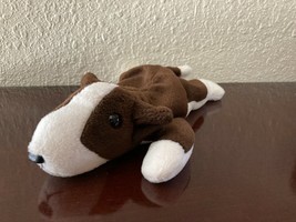Retired *Bruno* 1997 Ty Beanie Baby~ 6&quot; Dog ~ NHT! ~ Pre-owned ~ Super C... - $2.89