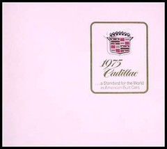 1975 Cadillac 24 pg. Brochure, Fleetwood, Eldorado, Original 75 - £14.17 GBP