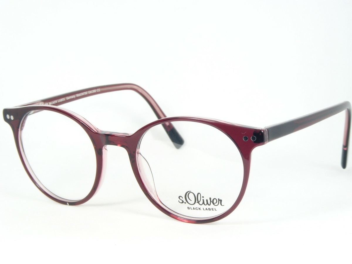 S. Oliver Mod. 94700 Col 300 Bordeaux / Rose Montures De Lunettes 50-20-... - $58.01