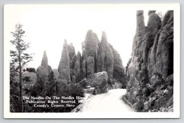 Black Hills SD RPPC On The Needles Hiway South Dakota Photo Postcard B36 - $6.95