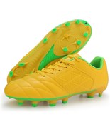 Hawkwell Men&#39;s 6 EU39 Firm Ground Soccer Cleats Yellow/Green - New in box - $25.93